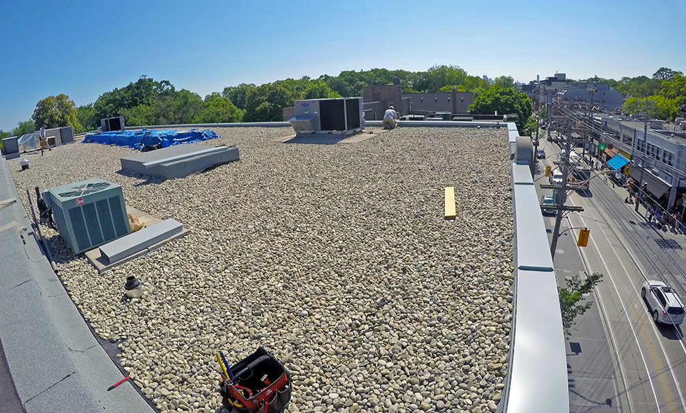 tar gravel commercial roofs